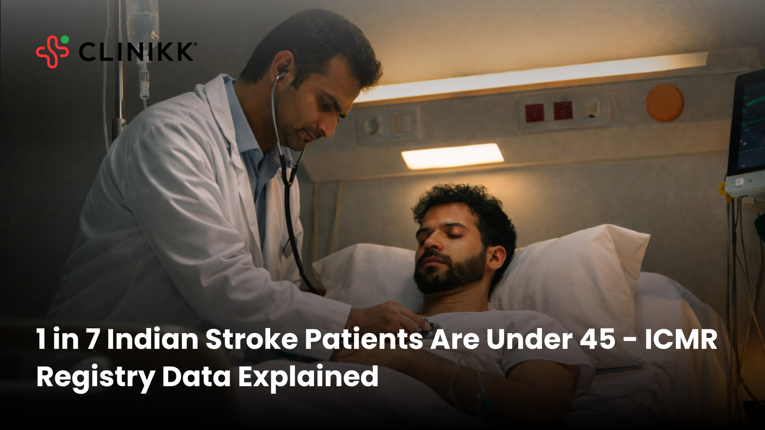 1 in 7 Indian Stroke Patients Are Under 45